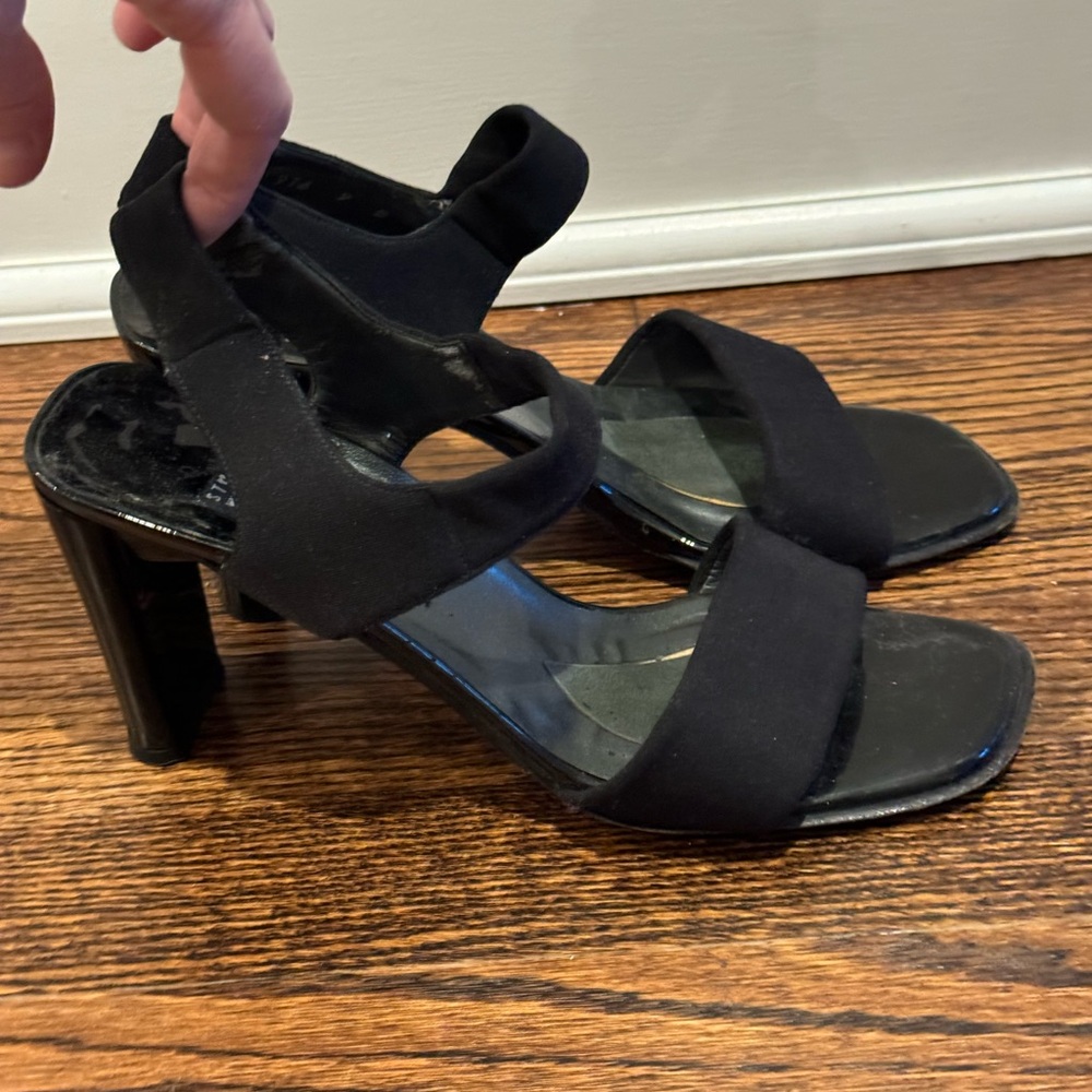 Women’s Stuart Weitzman black heels size 9